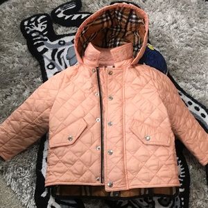 Burberry Children Quilted Jacket Girls Size 2T  Beautiful jacket